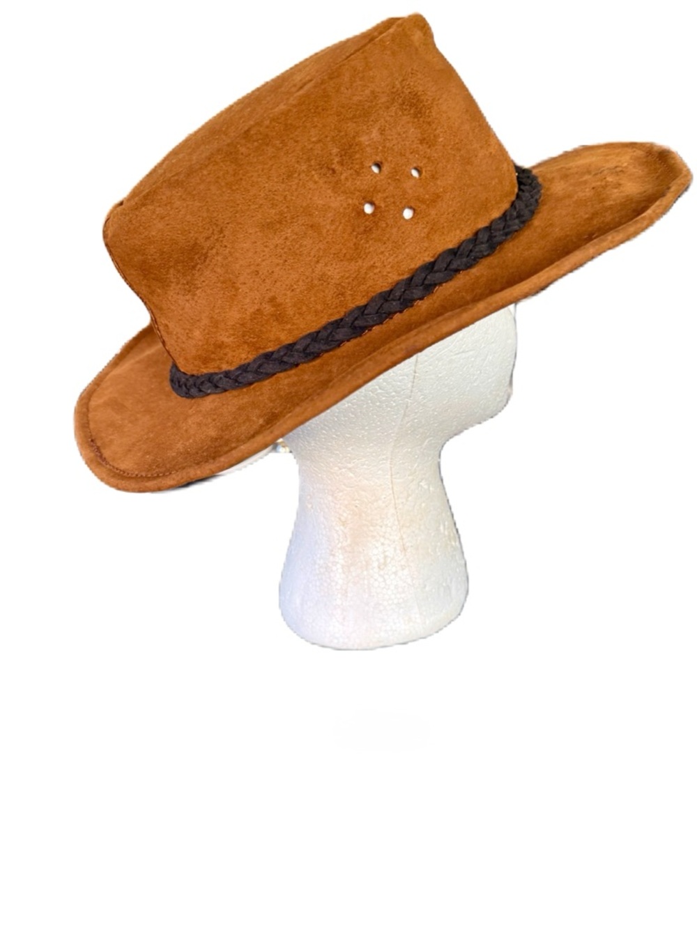 Walkabout Leather Outback Australian Hat EUC SUEDE unisex - Picture 5 of 9